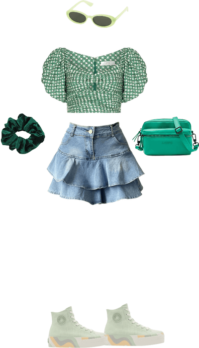cool green aesthetic