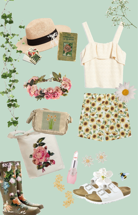 Flower/ Garden Outfit