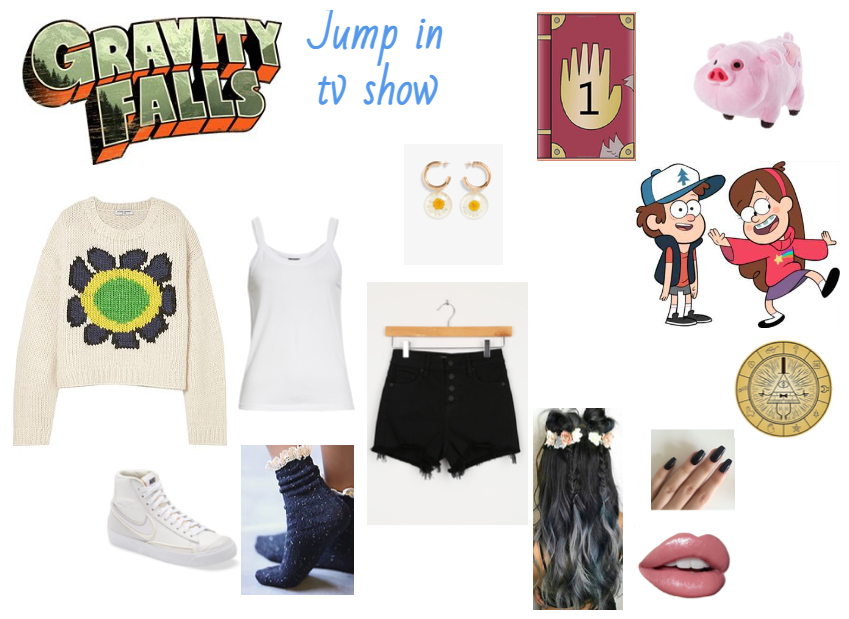 Jump in tvshow - Gravity Falls