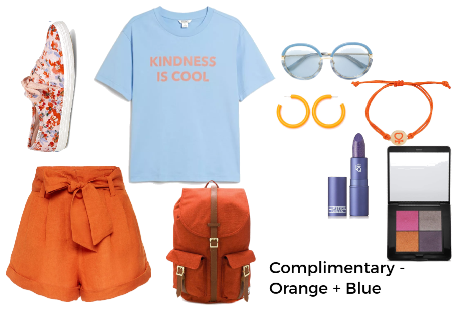 complimentary colors outfit