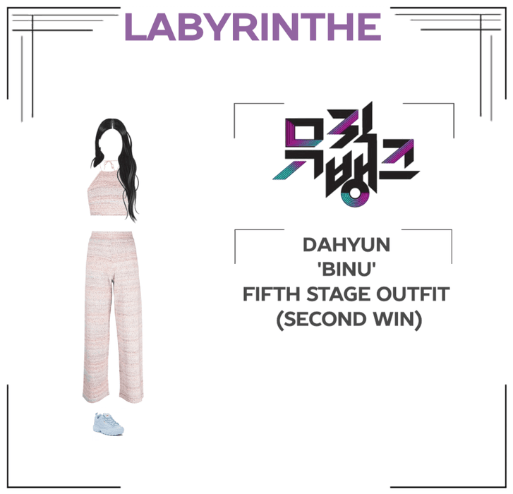 Dahyun binu fifth stage outfit