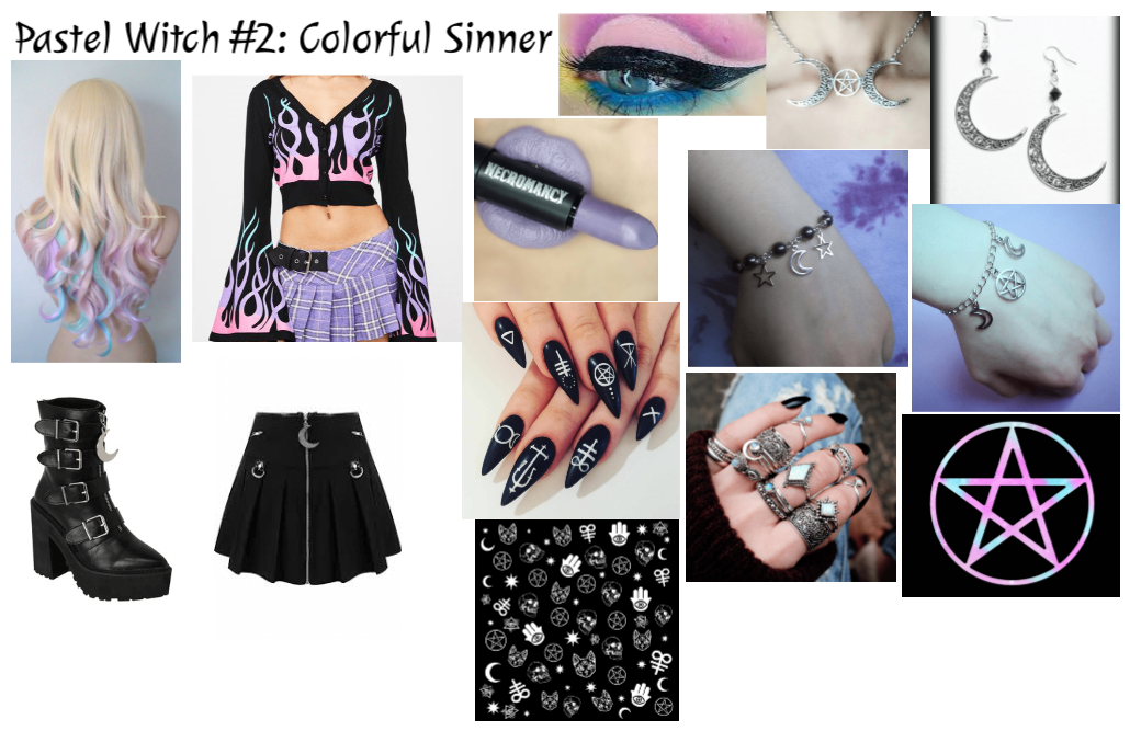 Pastel Witch #2: Colorful Sinner