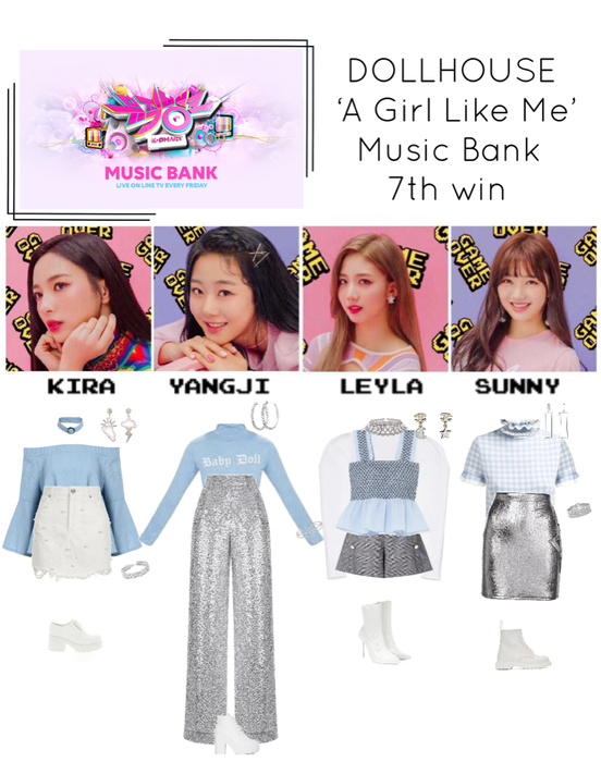 {DOLLHOUSE} Music Bank ‘A Girl Like Me’ 7th win