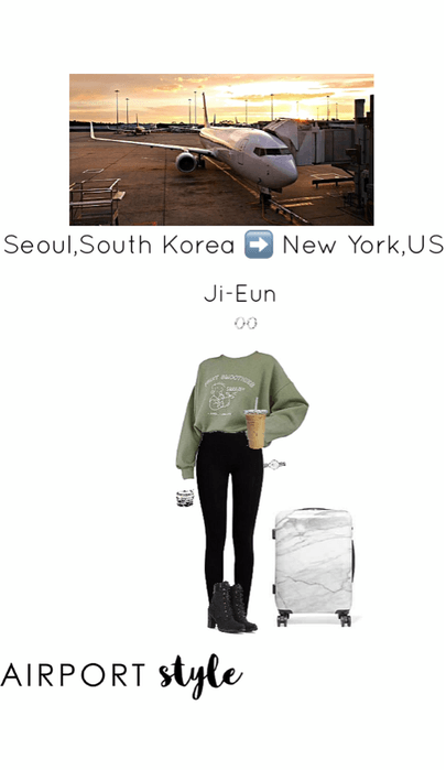 JI-Eun Flew Home