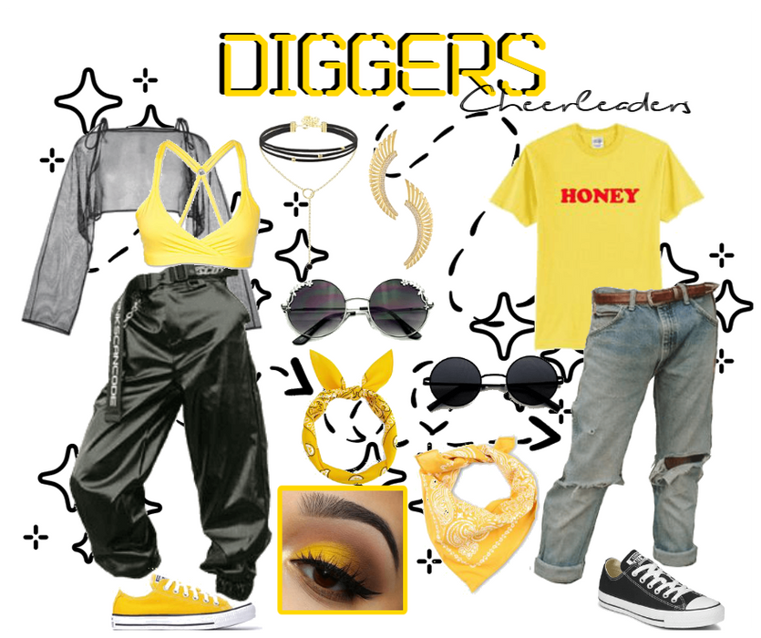 Diggers cheerleaders - Uniform #4