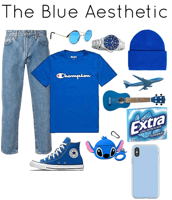 The Blue Aesthetic (male version)