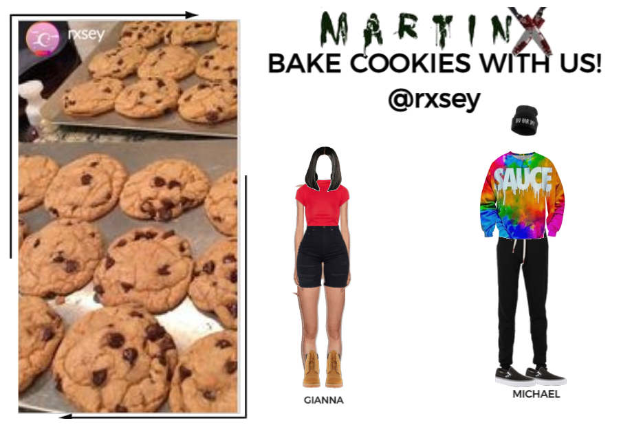 BAKE COOKIES WITH US!| MARTINX IG LIVE