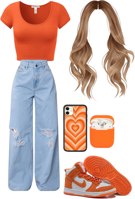 Orange Outfit🧡