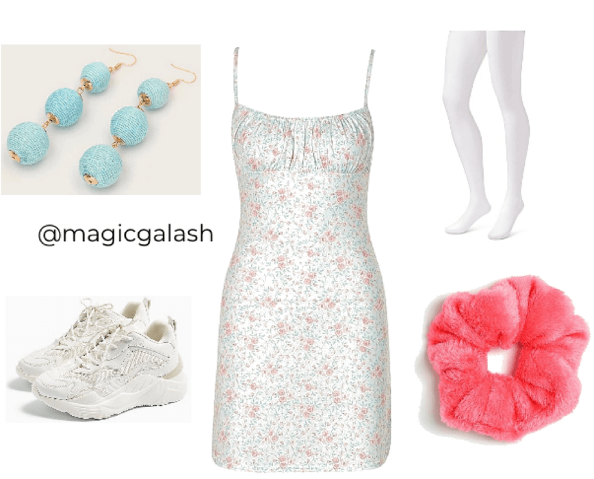 Oh My Girl Nonstop Floral Inspired Outfit