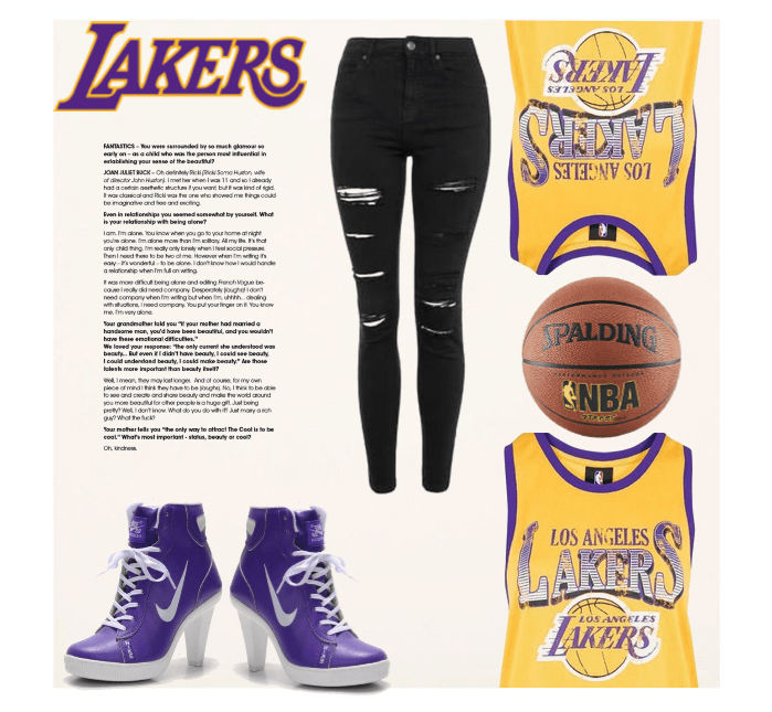 Basketball - Lakers Outfit