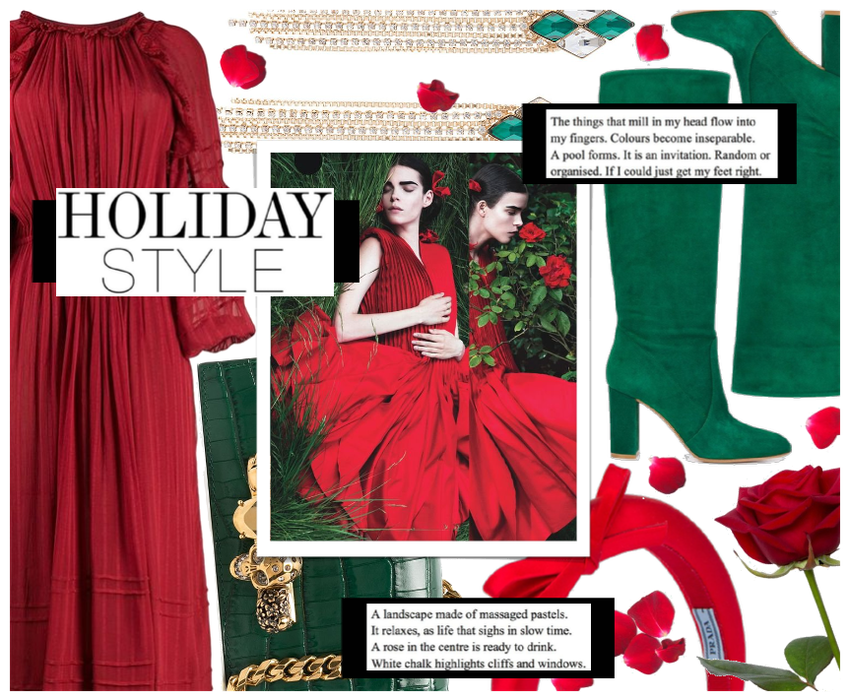 Holiday Trend: Red & Green ( 12.20.2020 )