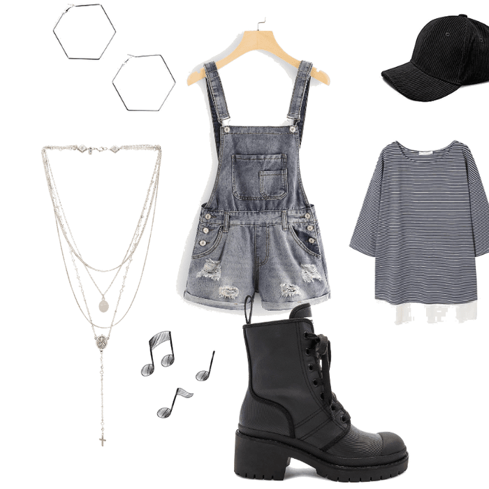 Casual Overall Outfit