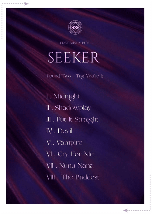 시커 (SEEKER) - Official Tracklist