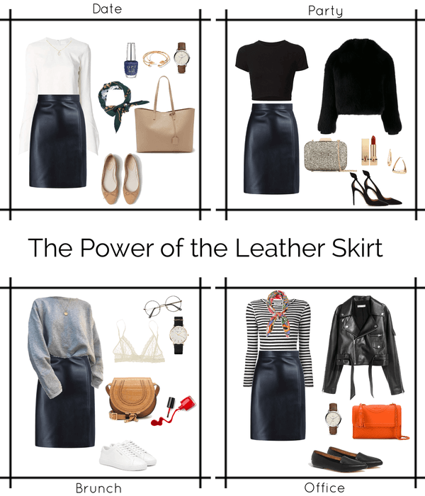 The Power of the Leather Skirt