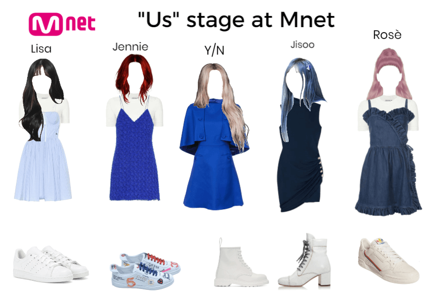 "Us" stage  at Mnet