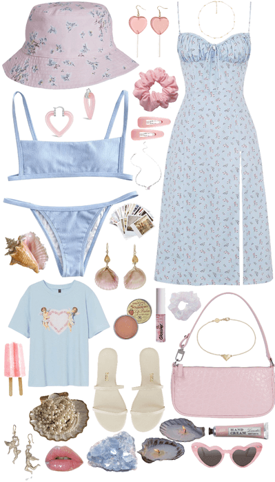 pink and blue summer challenge :D