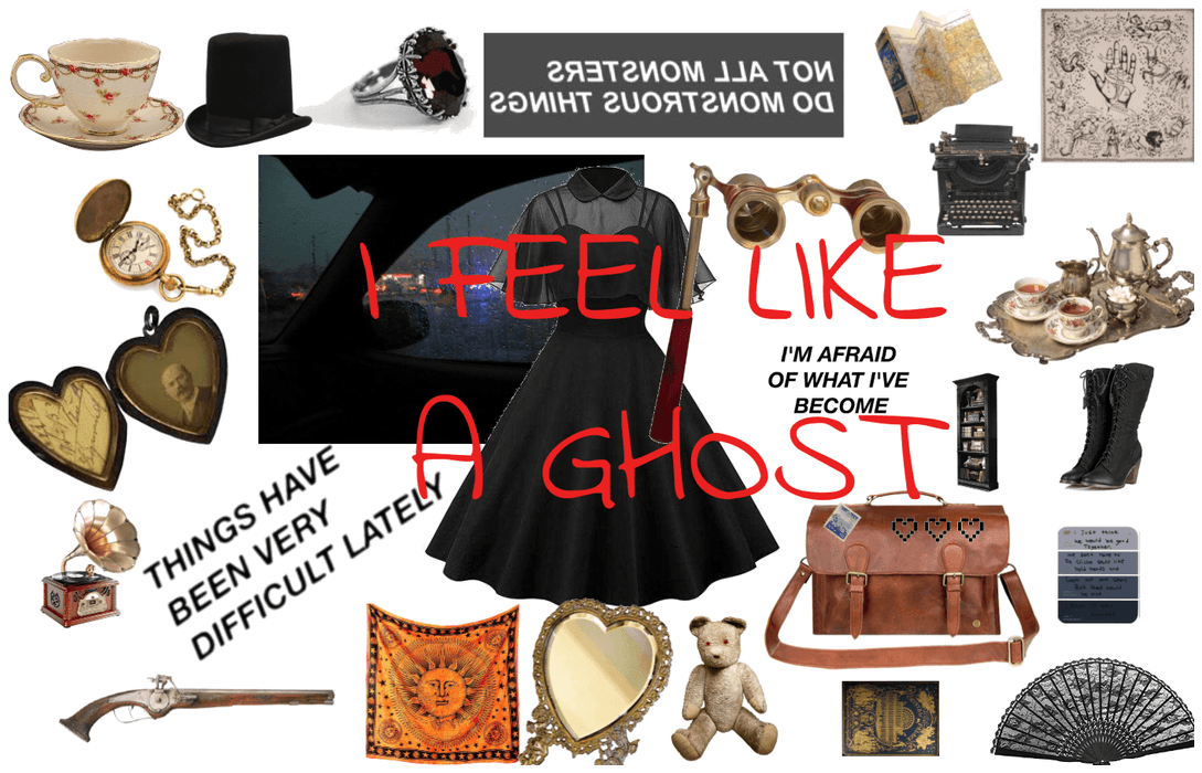 i may feel like a ghost, but...