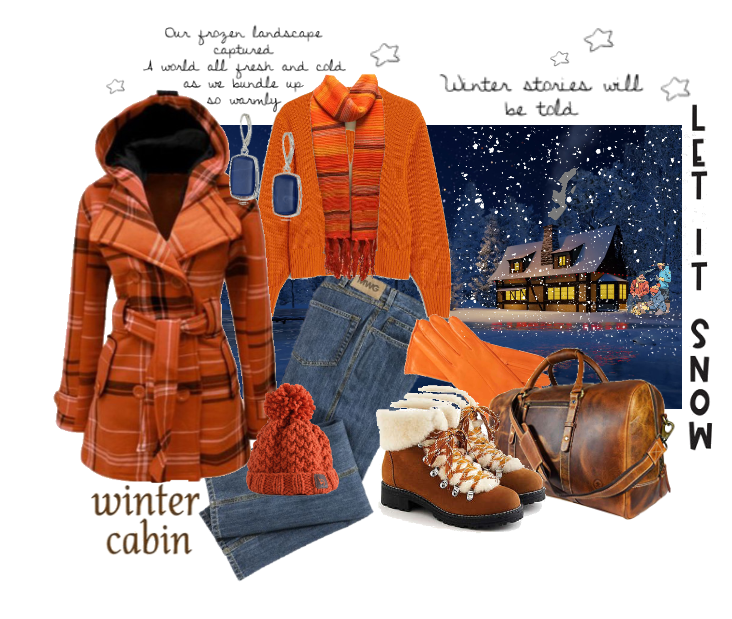 Cozy cabin winter outfit
