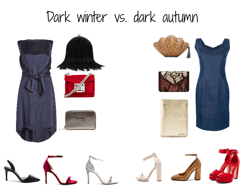 dark winter vs. dark autumn