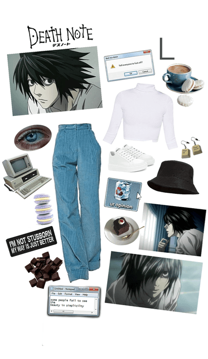 Anime Inspired ~ L, Death Note
