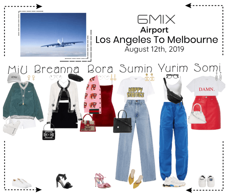 《6mix》Airport | Los Angeles To Melbourne