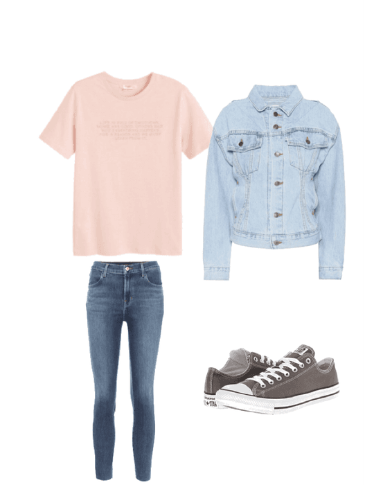 casual and simple outfit