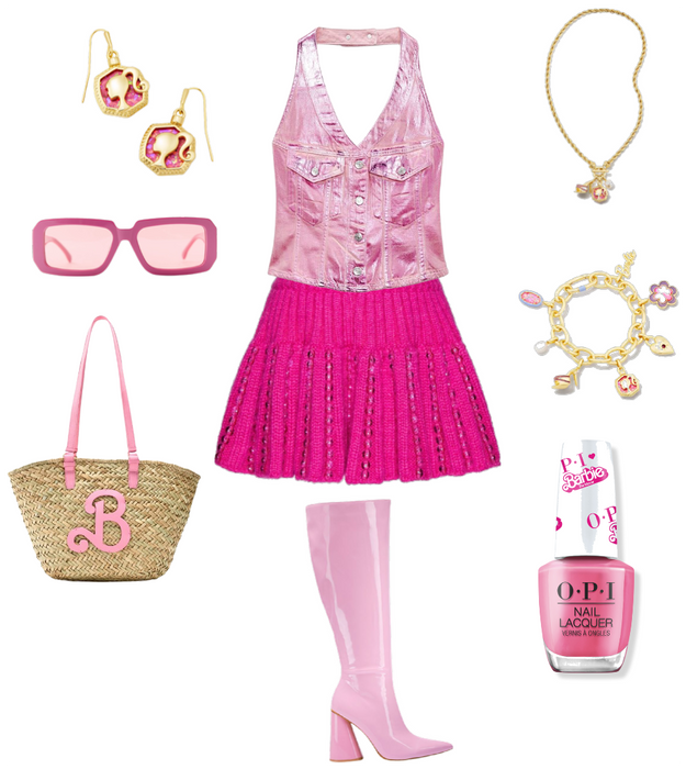 Barbie inspired outfit