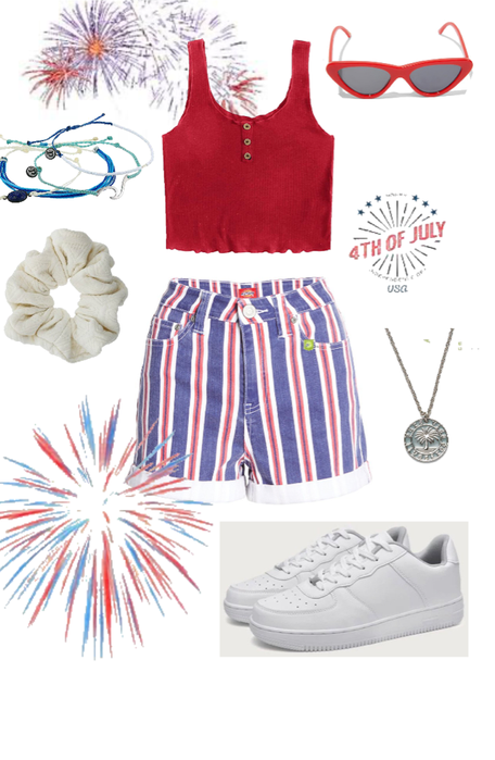 Fourth of July inspired look