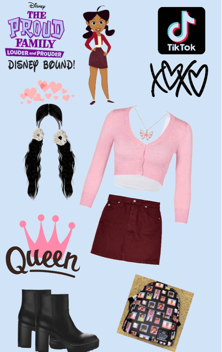 Penny Proud (The Proud Family: Louder & Prouder) - Disneybound
