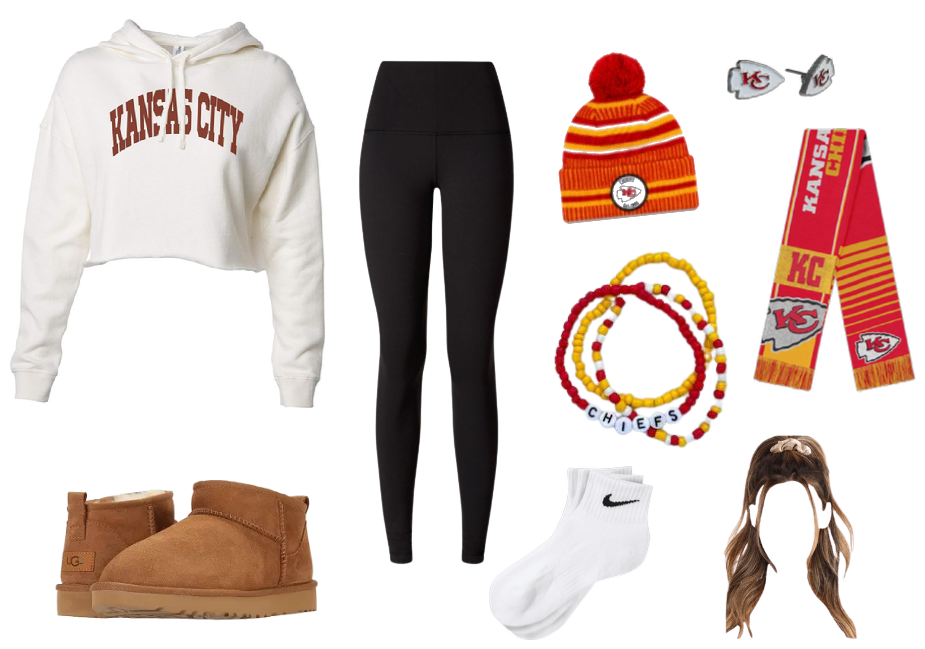 Super Bowl Party Style Outfit!❤🧡💛