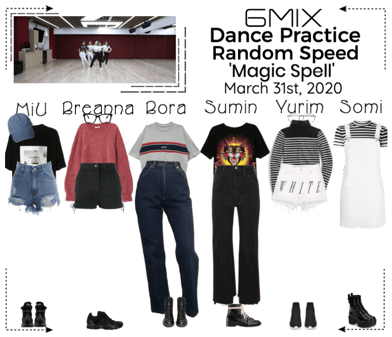 《6mix》'Magic Spell' Random Speed Dance Practice