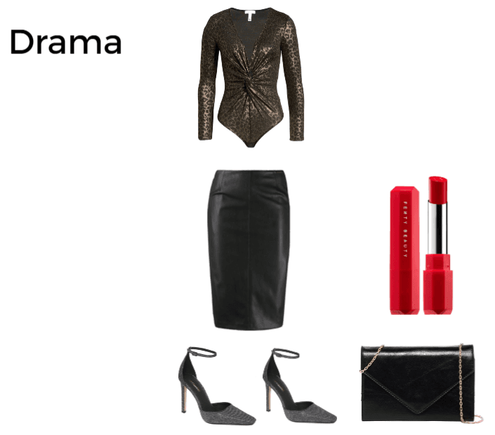 Outfit in Drama style