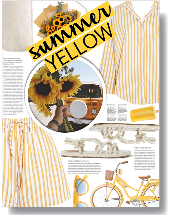 summer yellow 💛