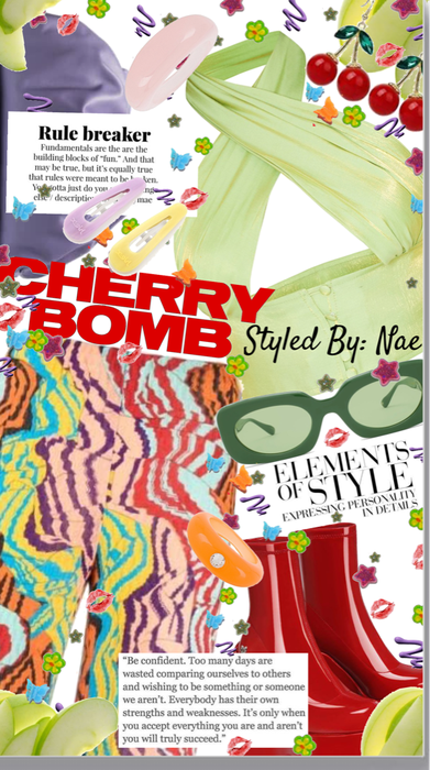 Cherry Bomb #Newcreatorschallenge entry #2