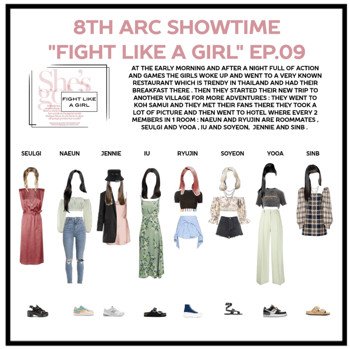 8th Arc showtime "FIGHT LIKE A GIRL " EP.09