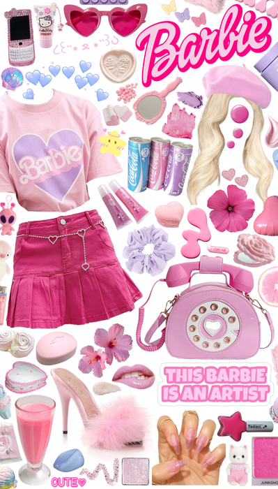 pastel barbie