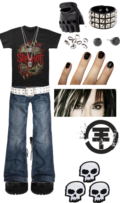 Bill Kaulitz Inspired Outfit #1