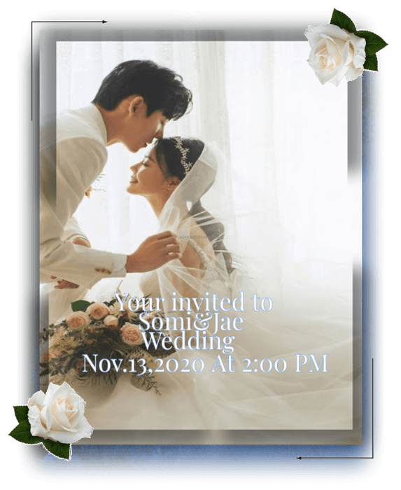 Somi&Jae Wedding Invitation