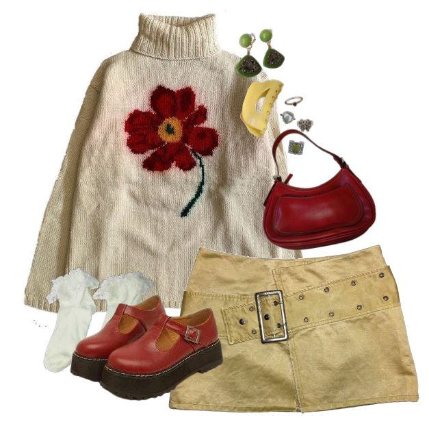 Gabriella | Sweater & Skirt
