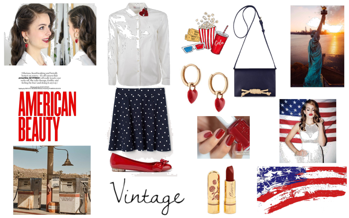 50s American inspired wonderful outfit!