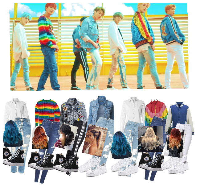 Bts dna outfits