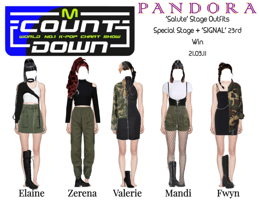 PANDORA [M Countdown] Cover Stage