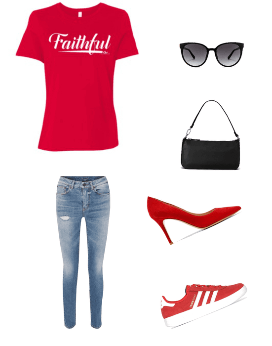 “Faithful” Outfit Inspo in Red