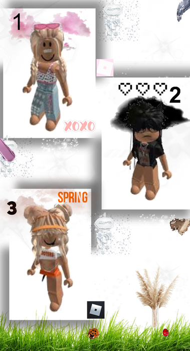 3 trendy outfits : r/RobloxAvatars