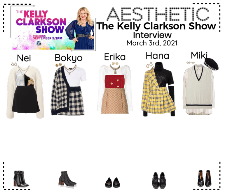 AESTHETIC (미적) [KELLY CLARKSON SHOW] Interview