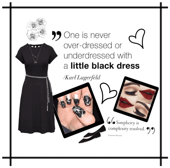 Simple Little Black Dress