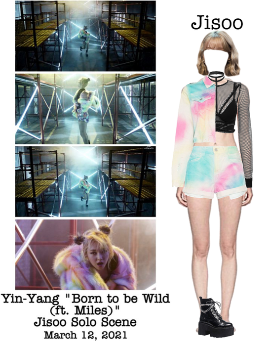 Yin-Yang “Born to be Wild (ft. Miles)” M/V Jisoo Solo Scene