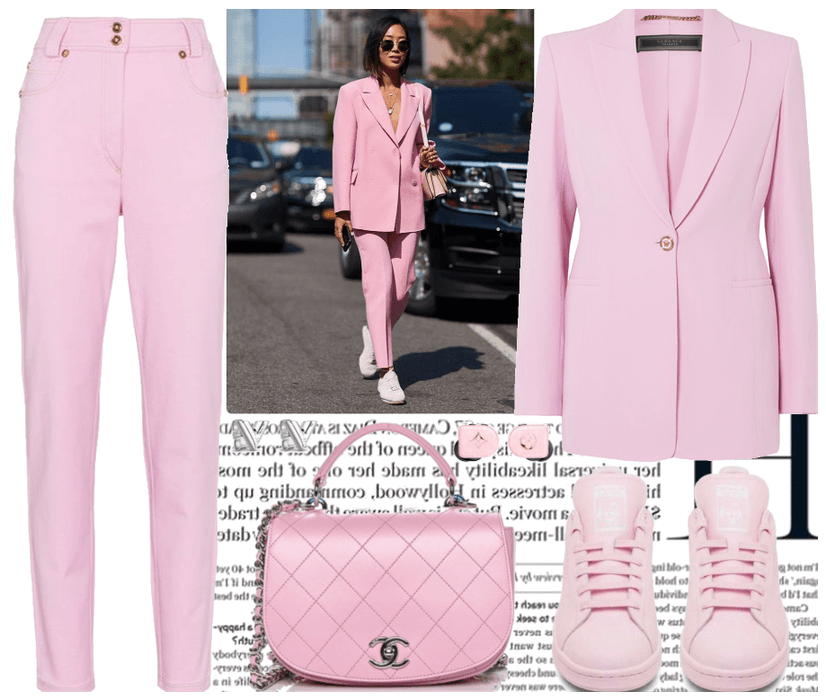 Pastel Pink Suit