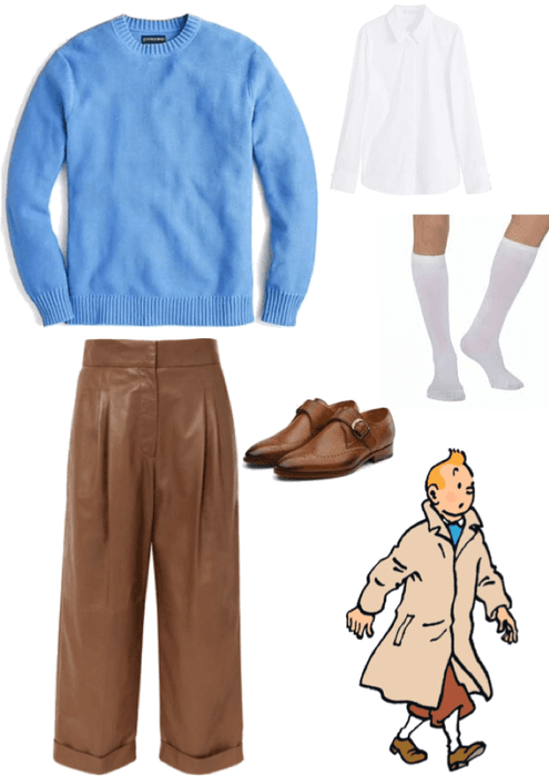 Tintin casual cosplay *revise*