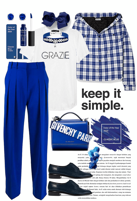 Pantone Classic Blue - Keep it Simple
